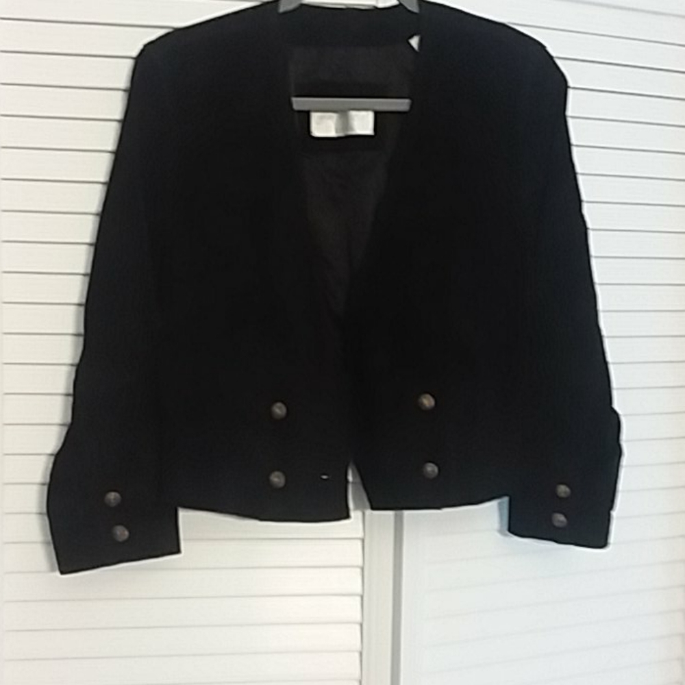 Lord and Taylor Silky Pig Suede Jacket Sz 8